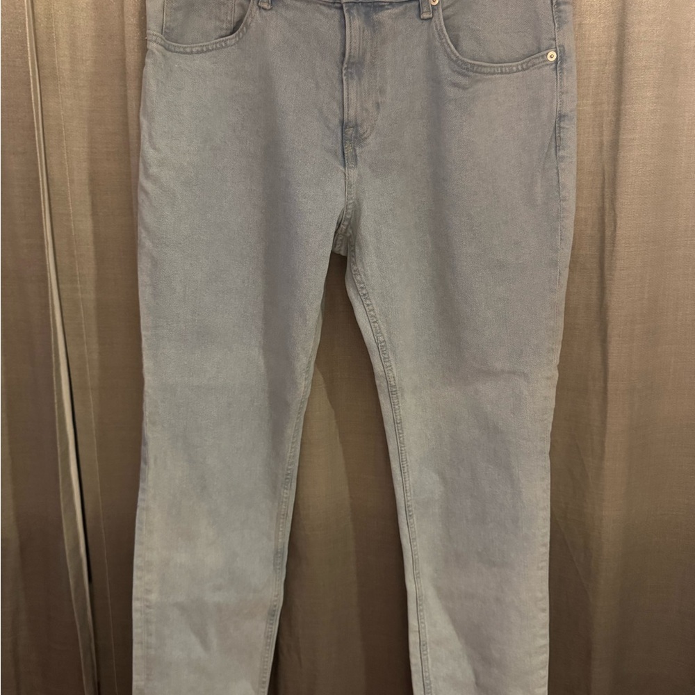 H&M Men's Slim Fit Light Blue Denim Jeans